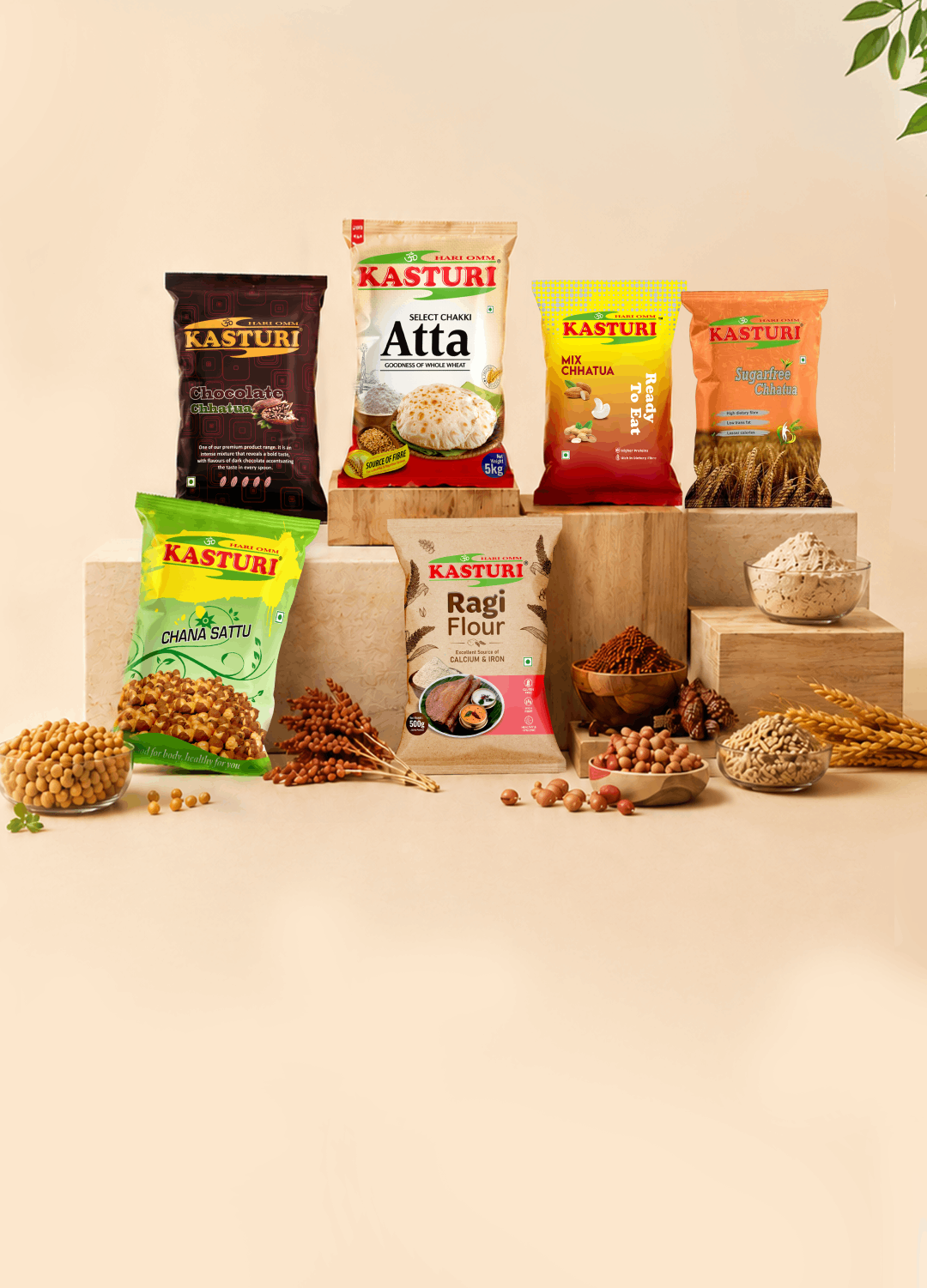 Kasturi Chhatua, Flours & Sattu — available on Blinkit
